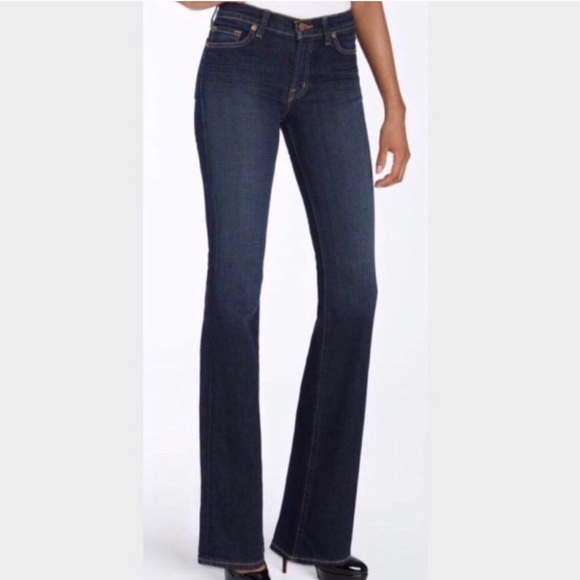 ⚡️J BRAND BOOT LEG DARK WASH DENIM JEANS - Picture 1 of 15